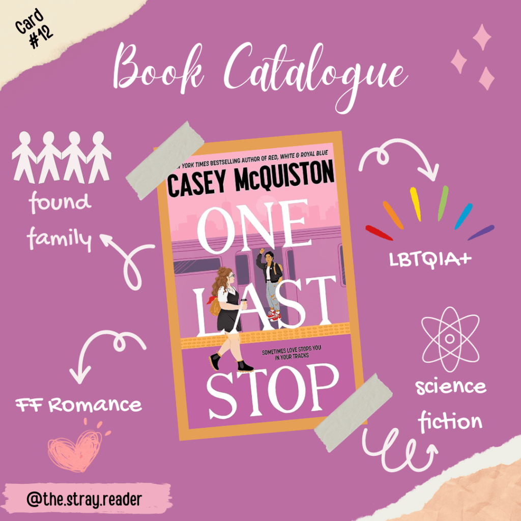 Book Catalogue Card #12: One Last&nbsp;Stop